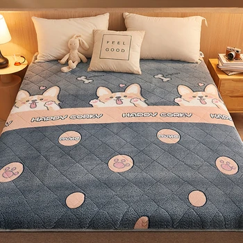 Grindų tatamio čiužinys žiemos tirštėti šiltas čiužiniai studentų bendrabutyje, Sulankstomas kilimėliai Karalius ir Karalienė Twin produkto Dydžio lova